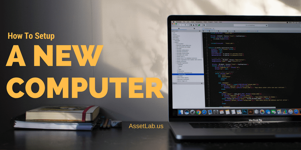 How To Setup A New Computer