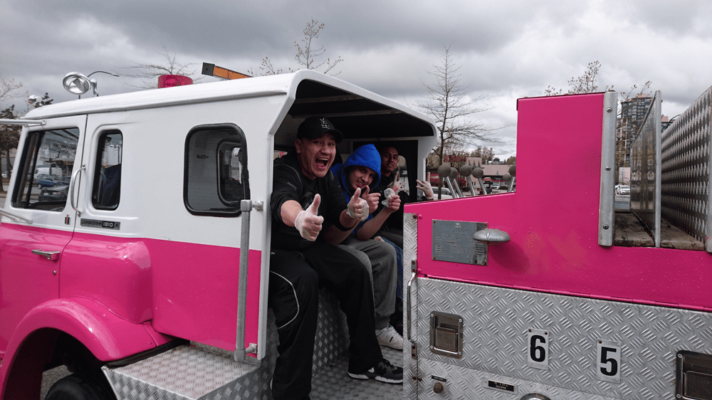 ricks heart foundation fire truck